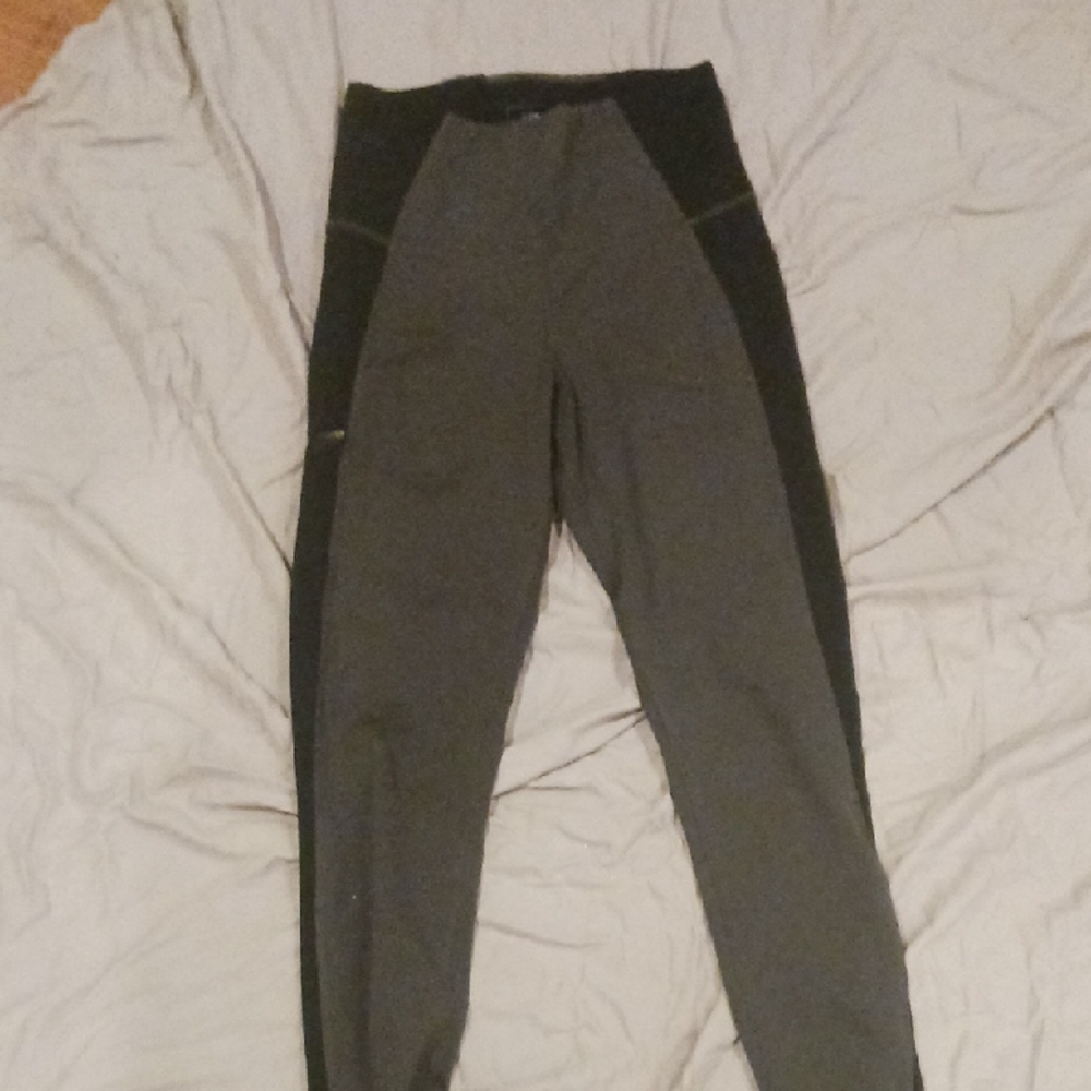 The North Face Black and Gray Leggings